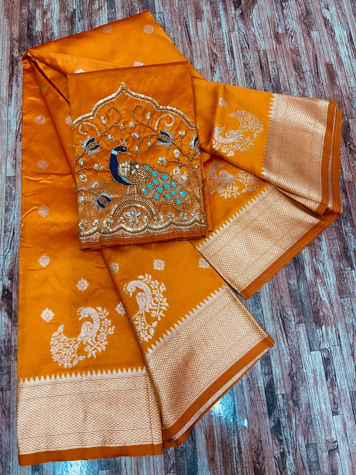 Aatisha Pure Silk Designer Saree