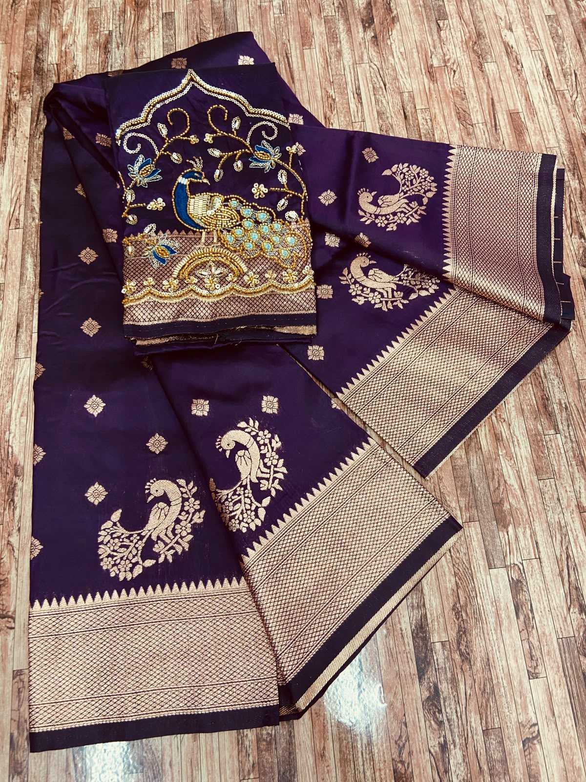 Aatisha Pure Silk Designer Saree
