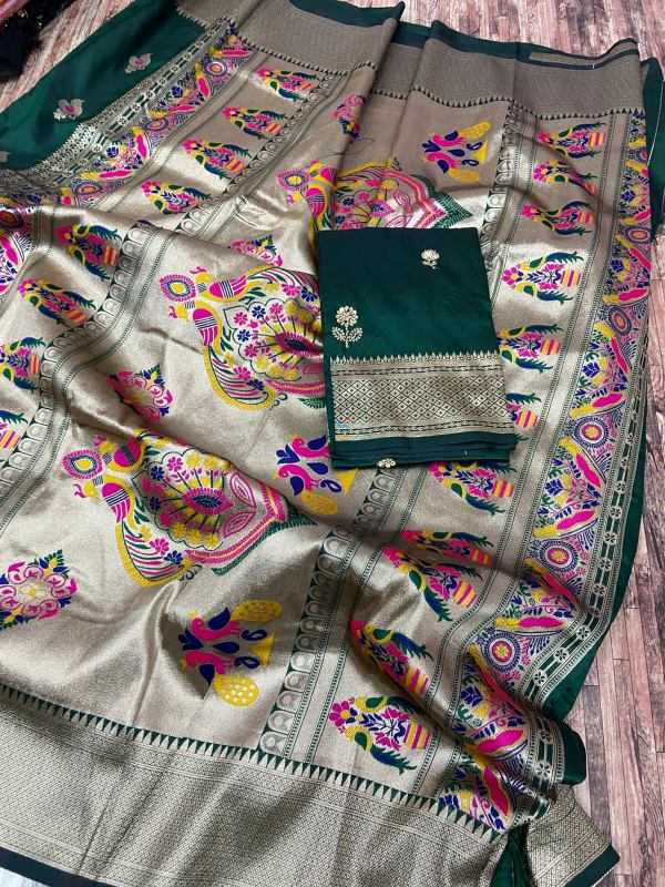 Aavika Pure Silk Designer Saree