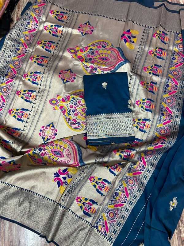 Aavika Pure Silk Designer Saree