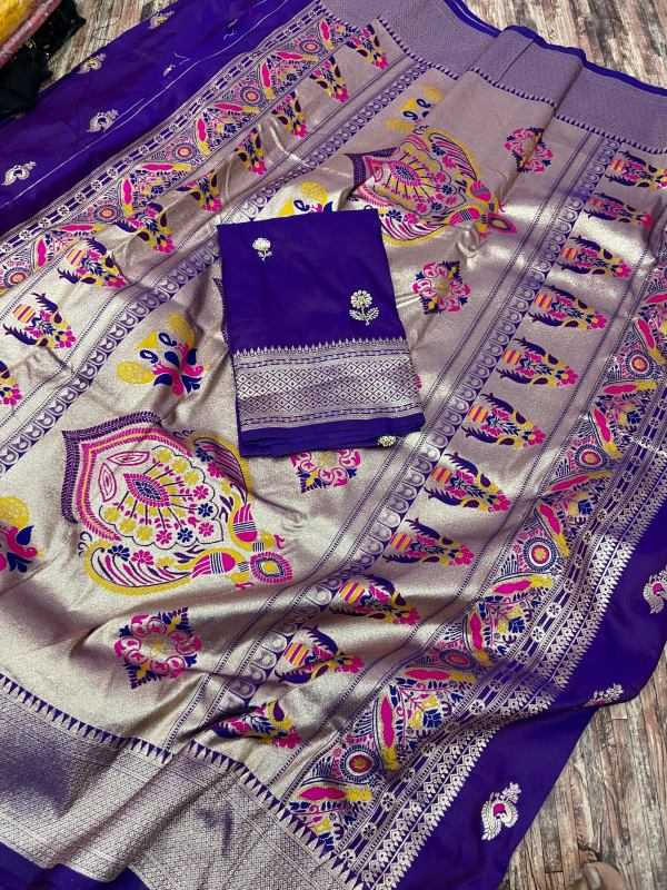 Aavika Pure Silk Designer Saree
