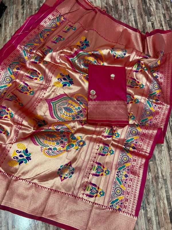 Aavika Pure Silk Designer Saree