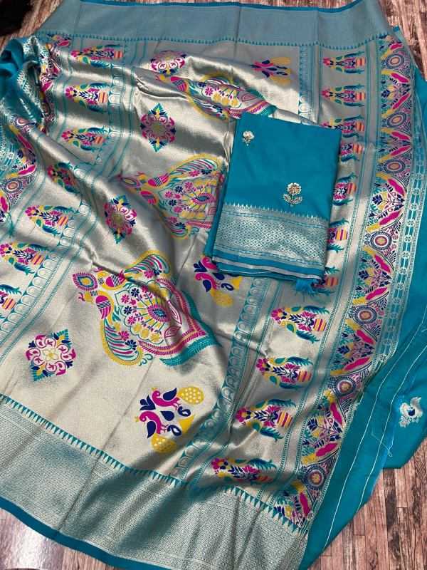 Aavika Pure Silk Designer Saree