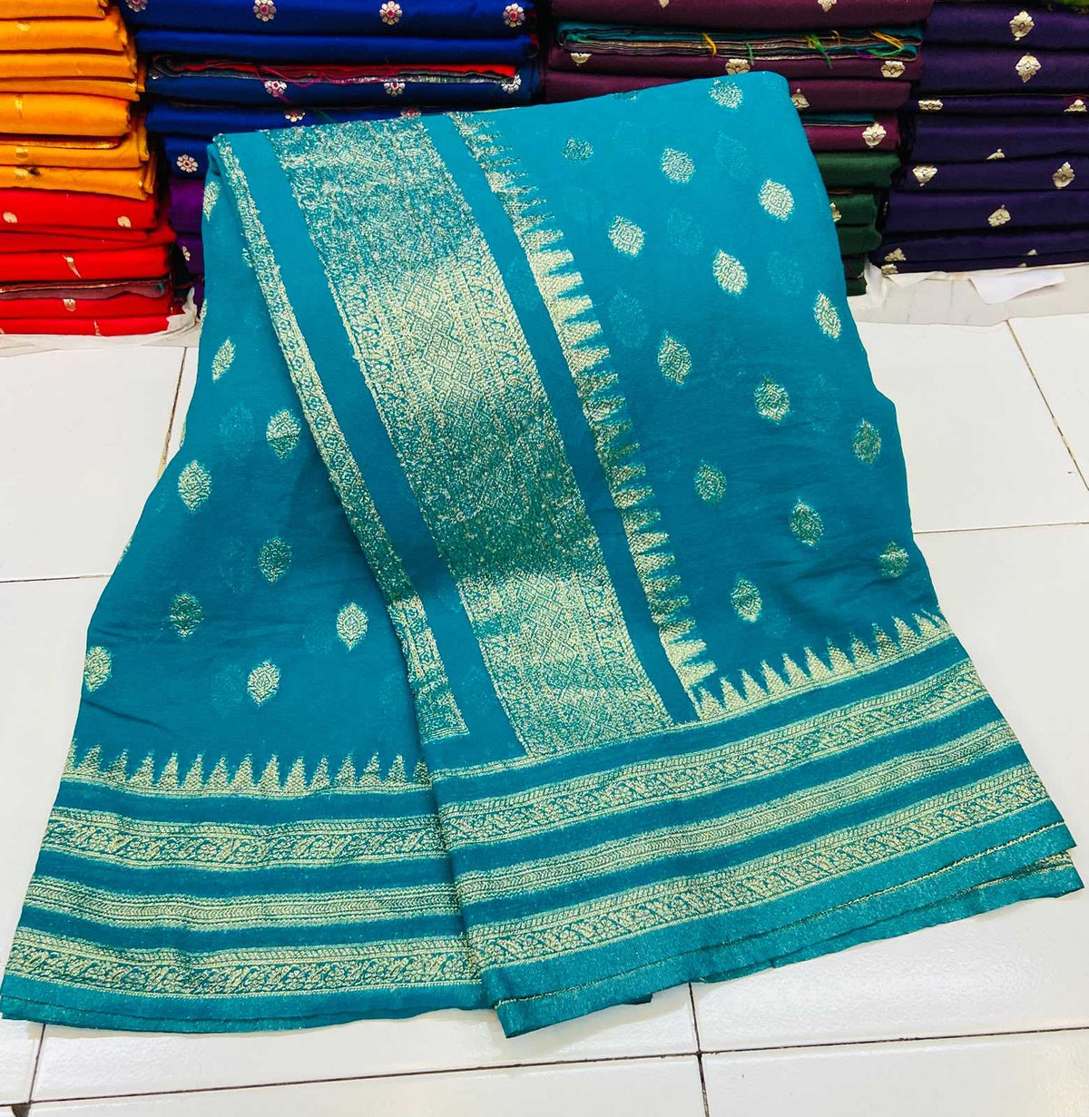 Aavisha Georgette Saree