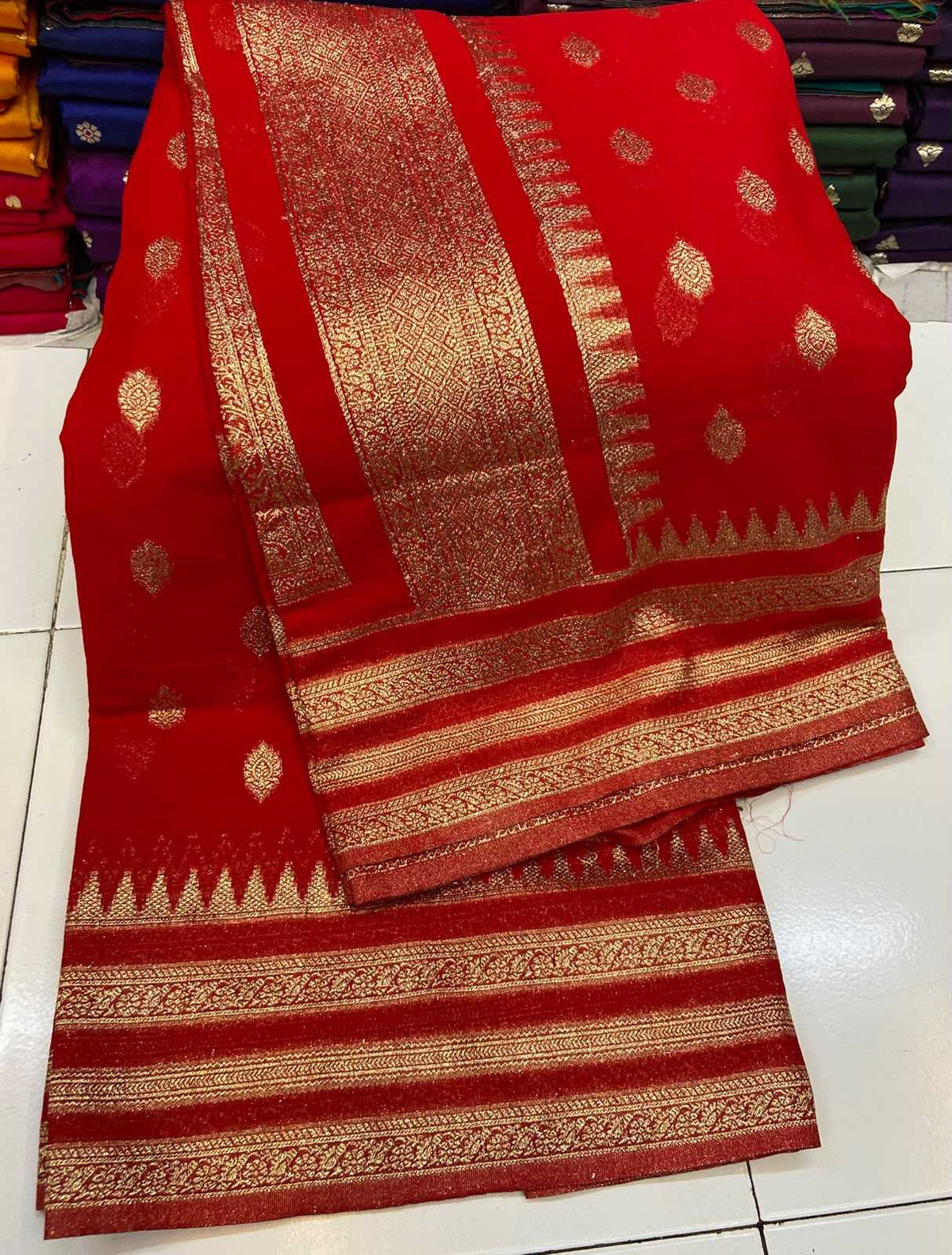 Aavisha Georgette Saree