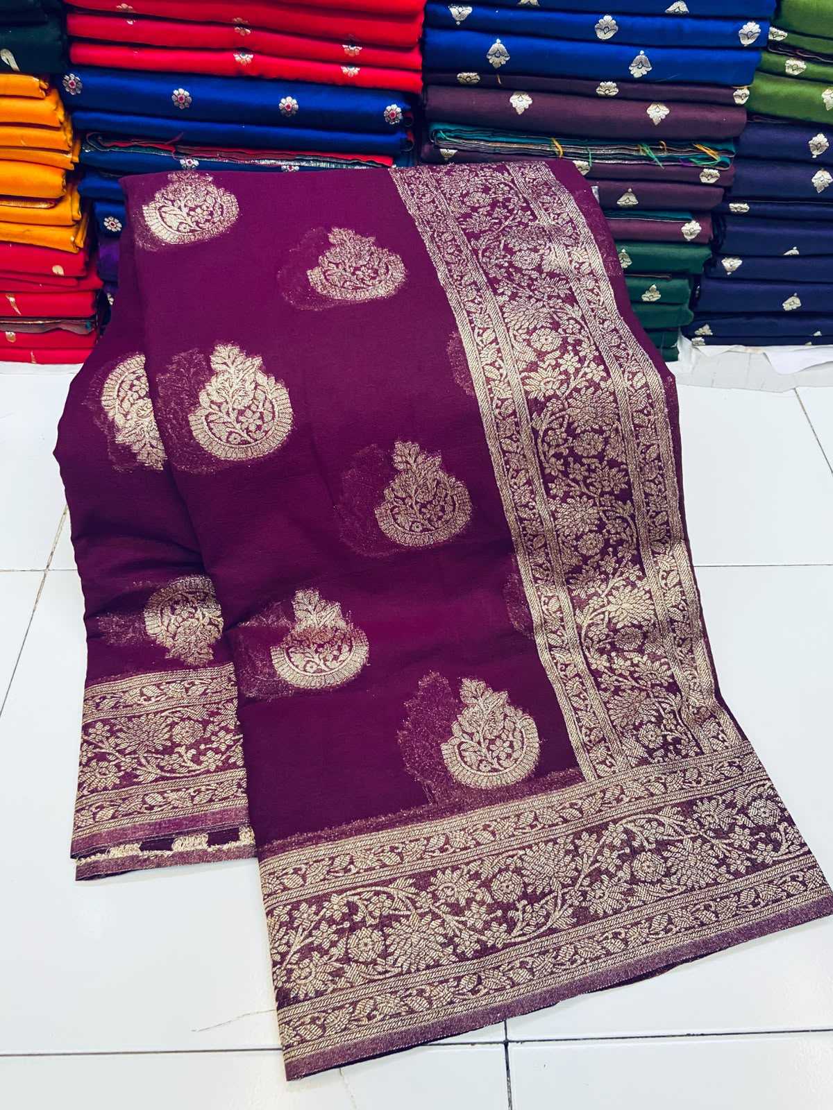Aavisha Georgette Saree