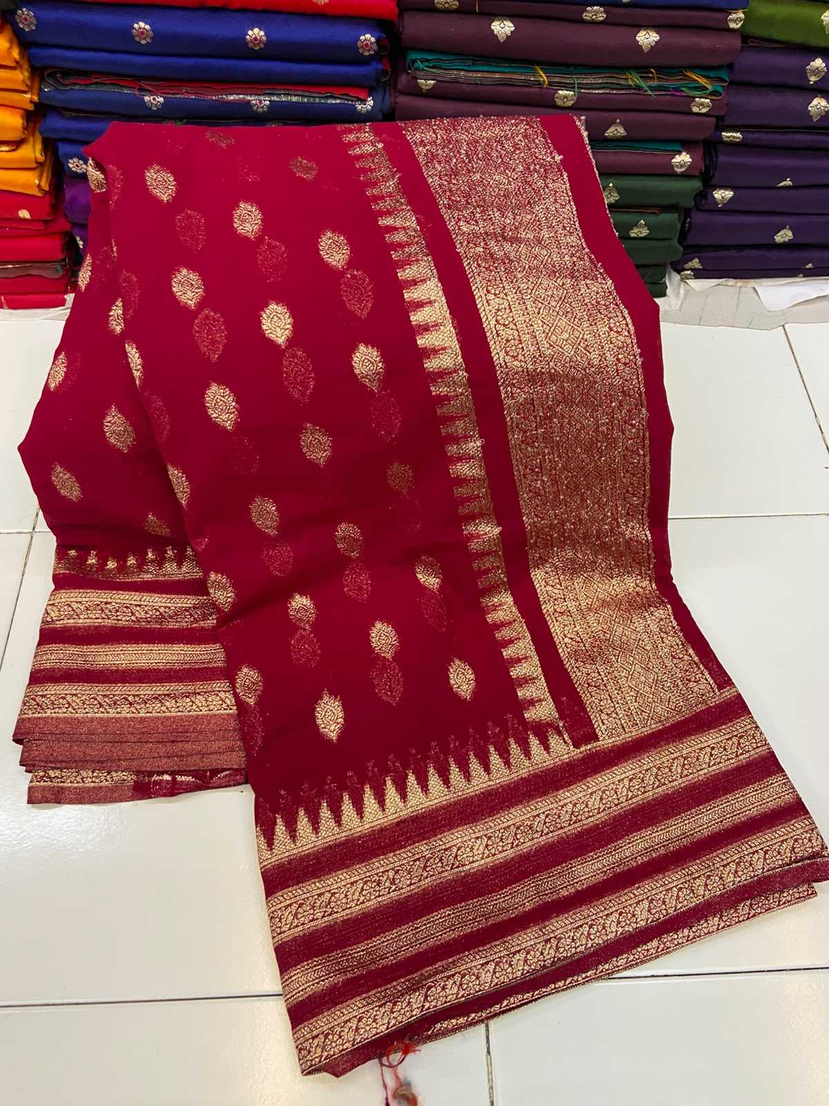 Aavisha Georgette Saree