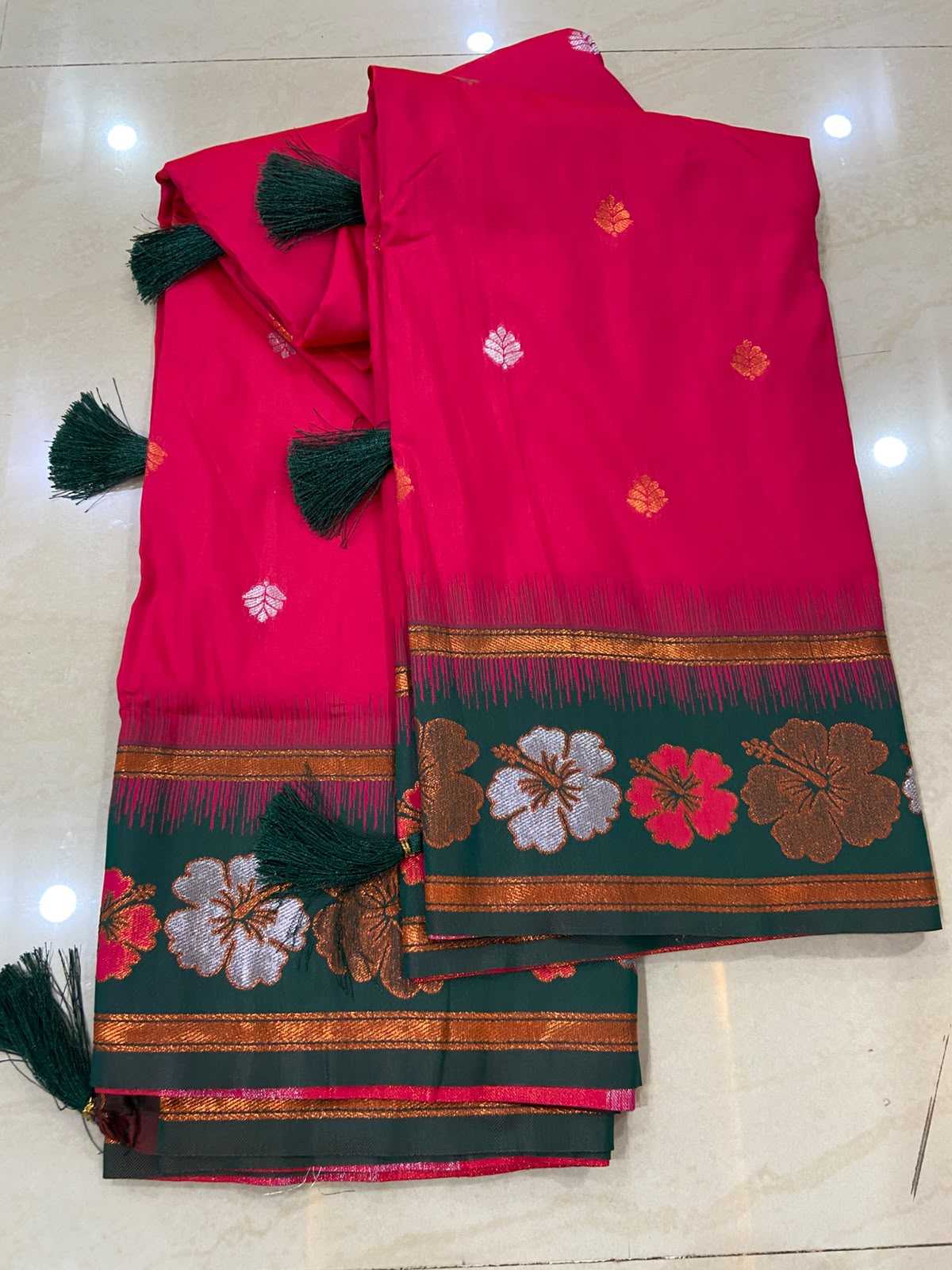 Abhishree Pure Silk Soft Saree