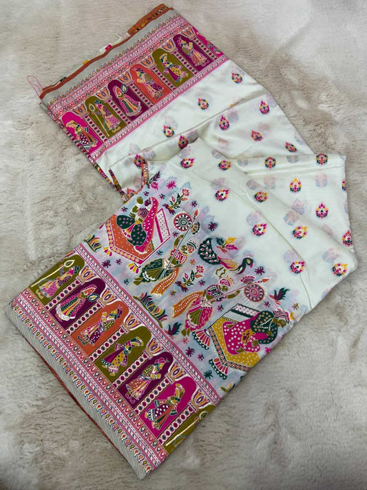 Anahita Pashmina Designer Saree