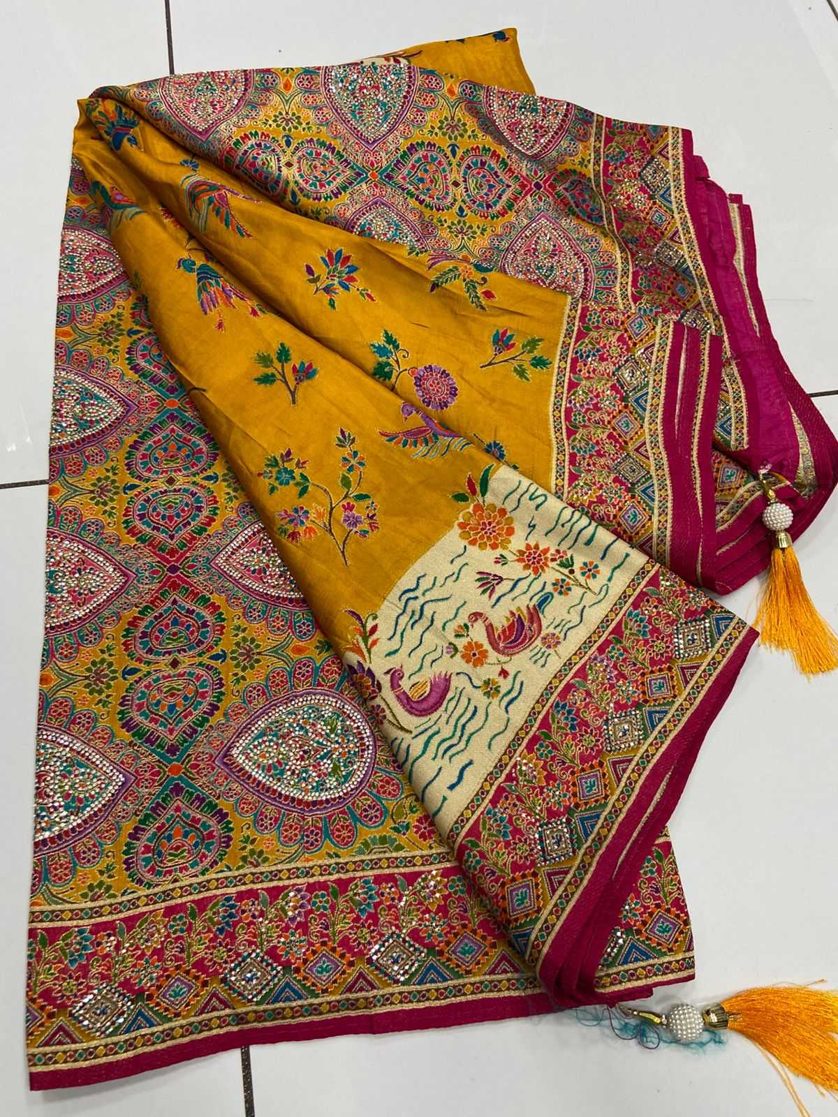 Hridvani Viscose Printed Saree