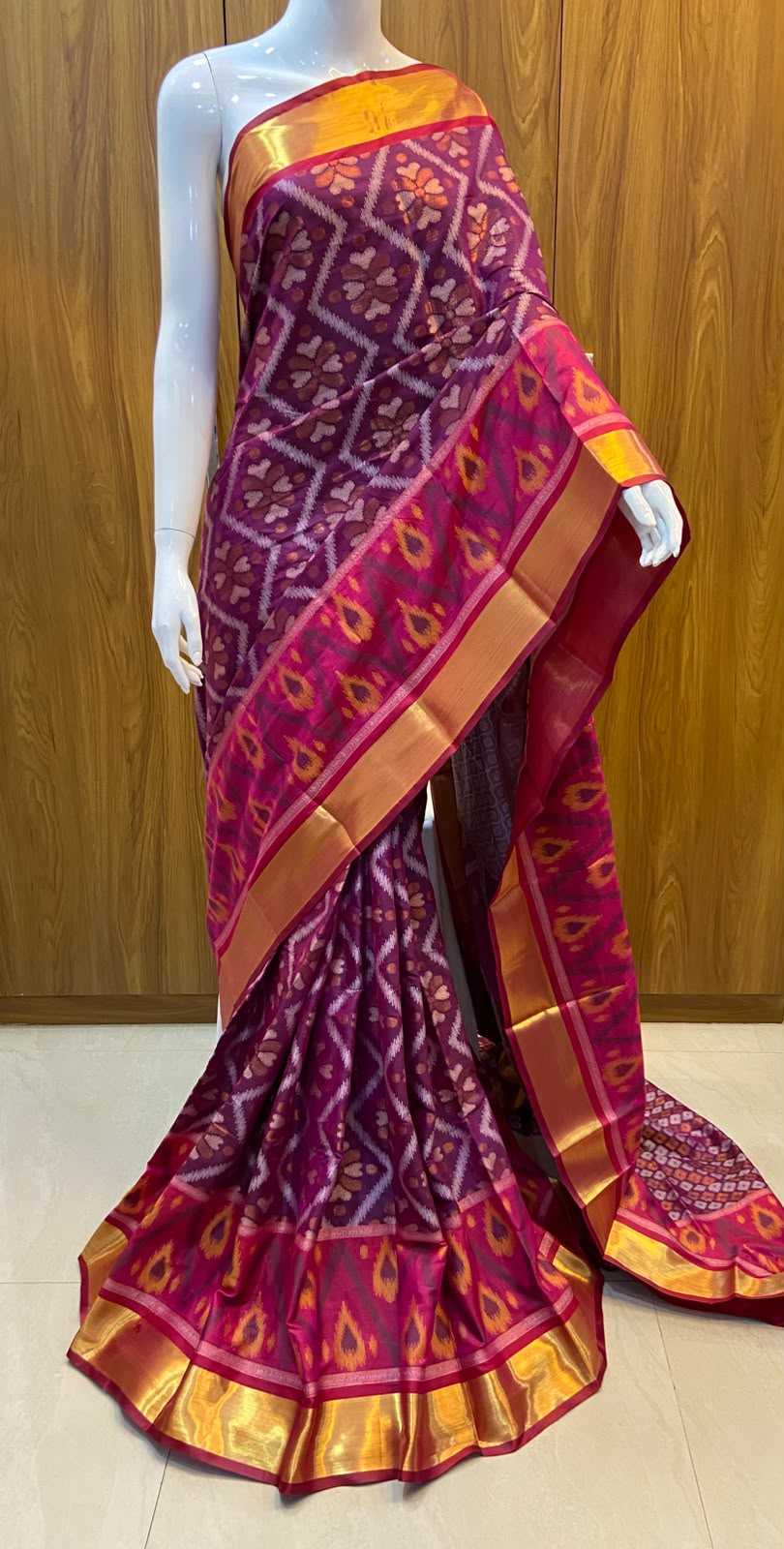 Jayanvitha Patola Silk Party Wear Saree