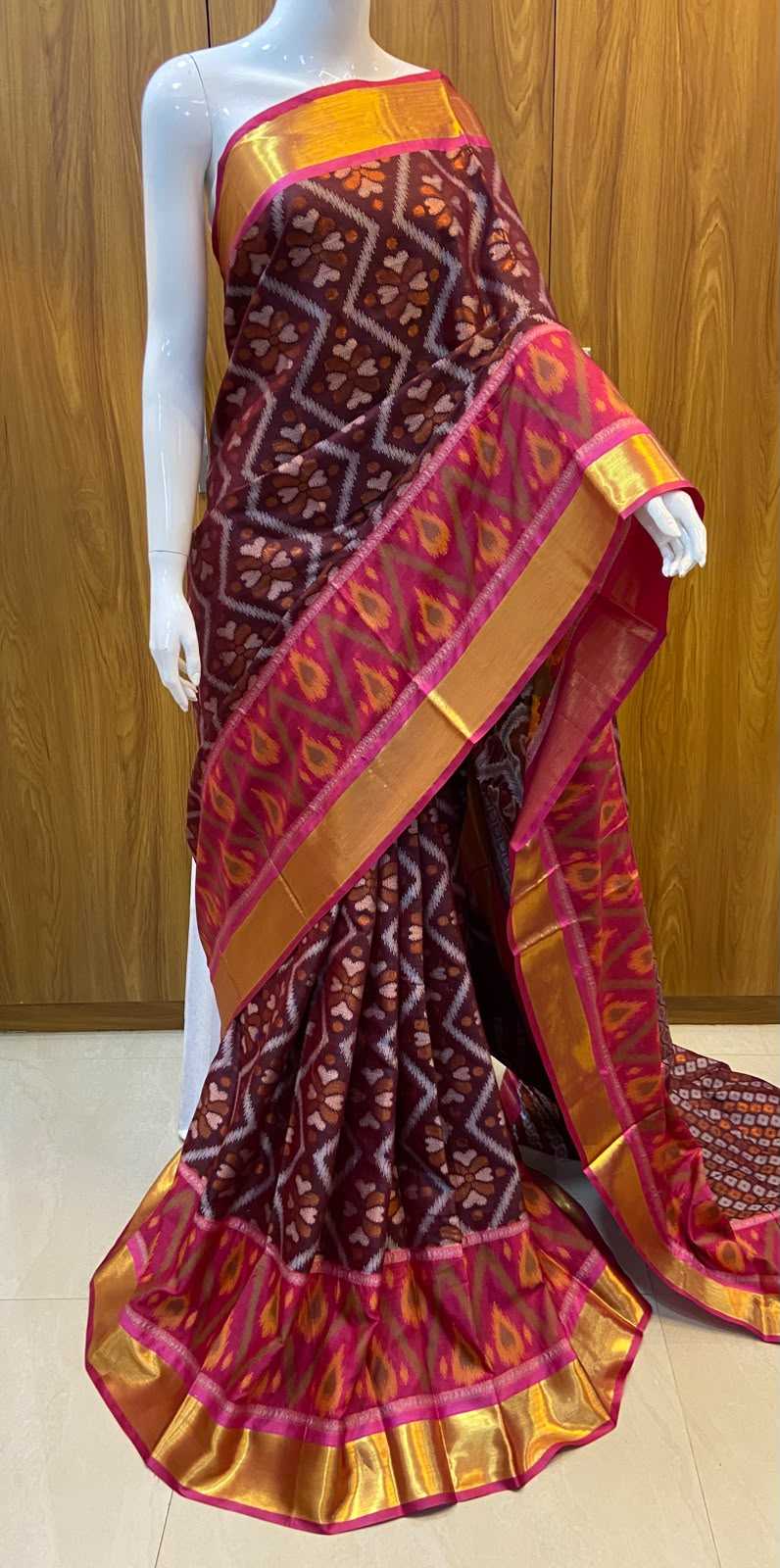 Jayanvitha Patola Silk Party Wear Saree