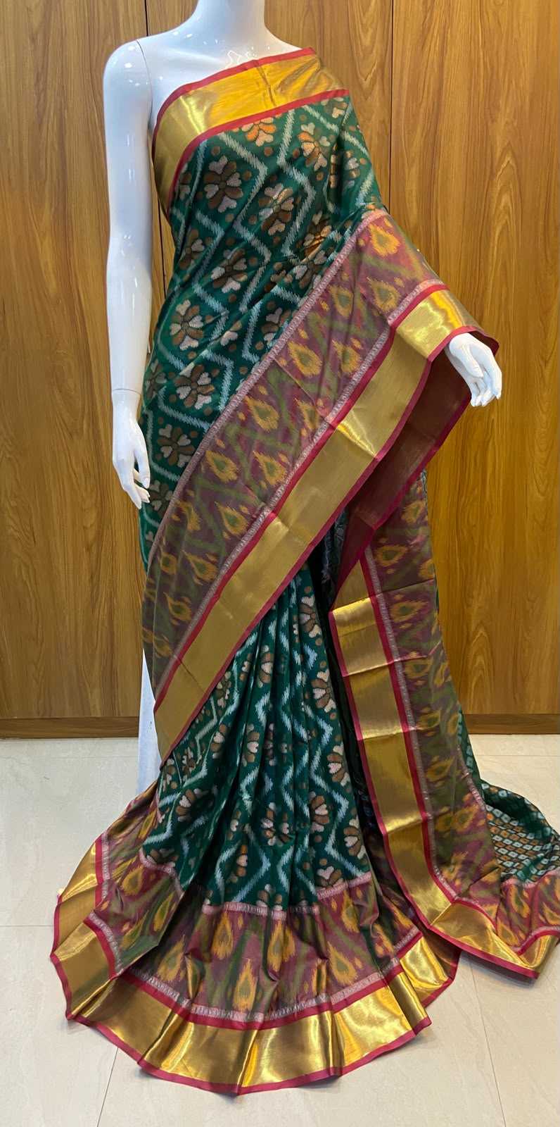 Jayanvitha Patola Silk Party Wear Saree