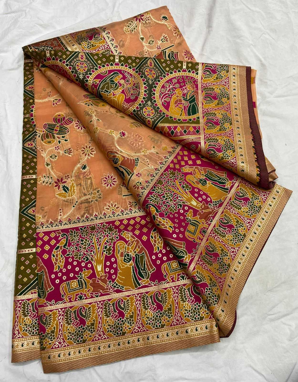 Organza Designer Saree