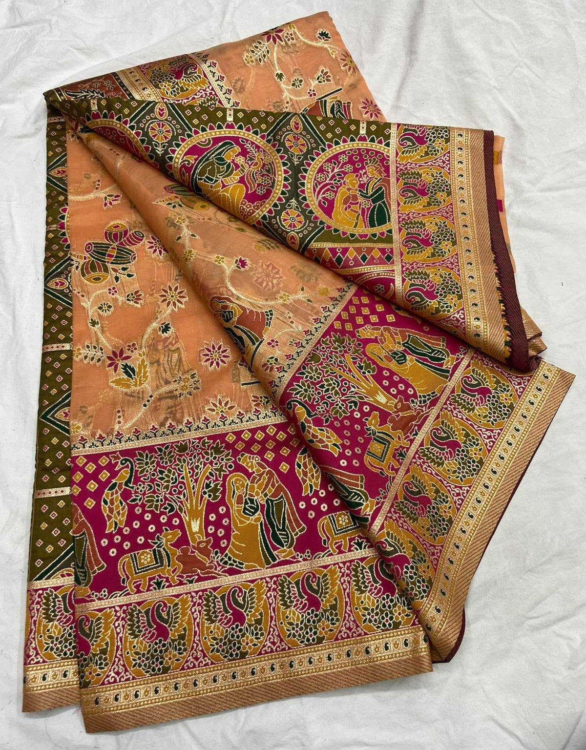 Krishnika Organza Designer Saree