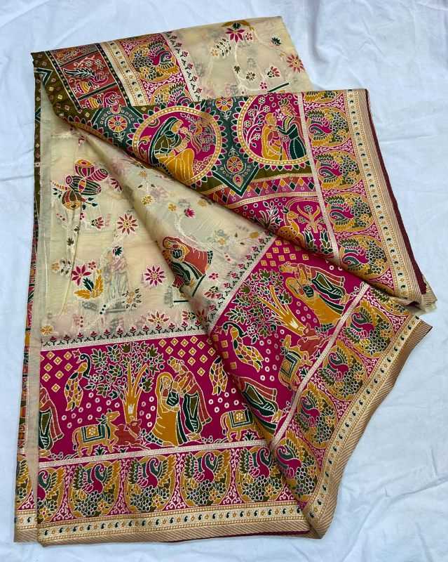 Krishnika Organza Designer Saree