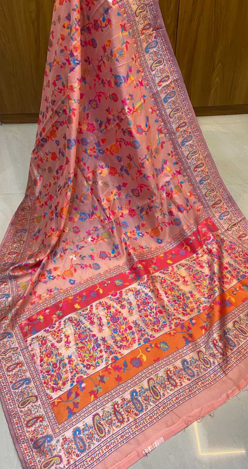 Lalitya Pashmina Designer Saree