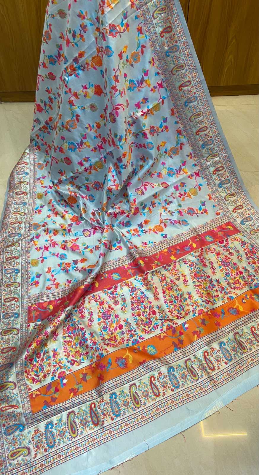 Lalitya Pashmina Designer Saree