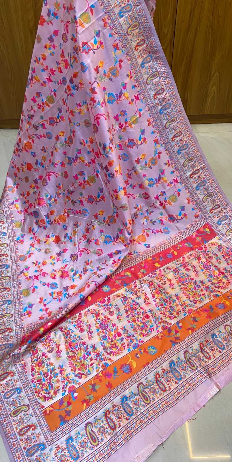 Lalitya Pashmina Designer Saree