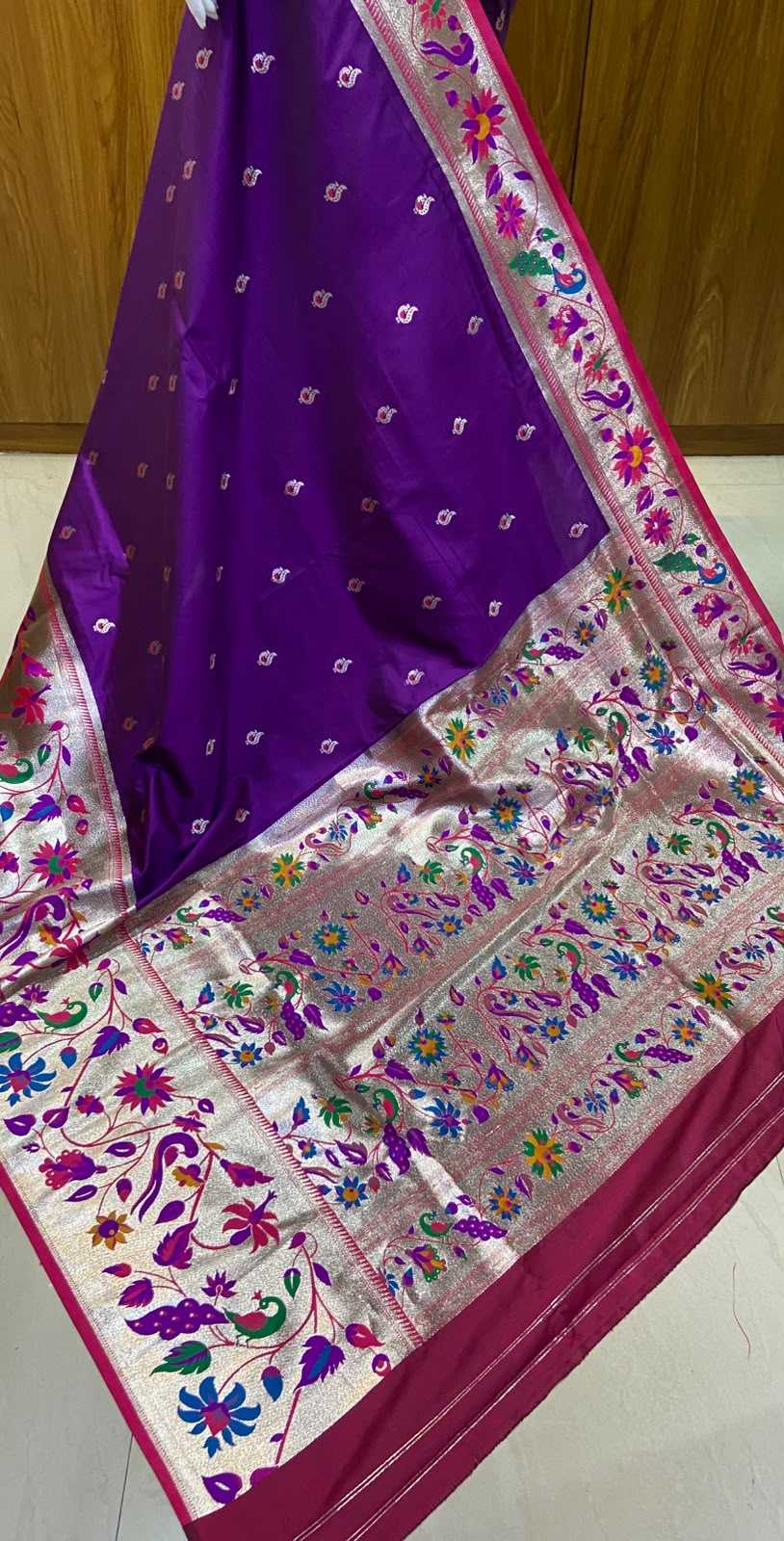 Manvisha Pure Silk Traditional Saree