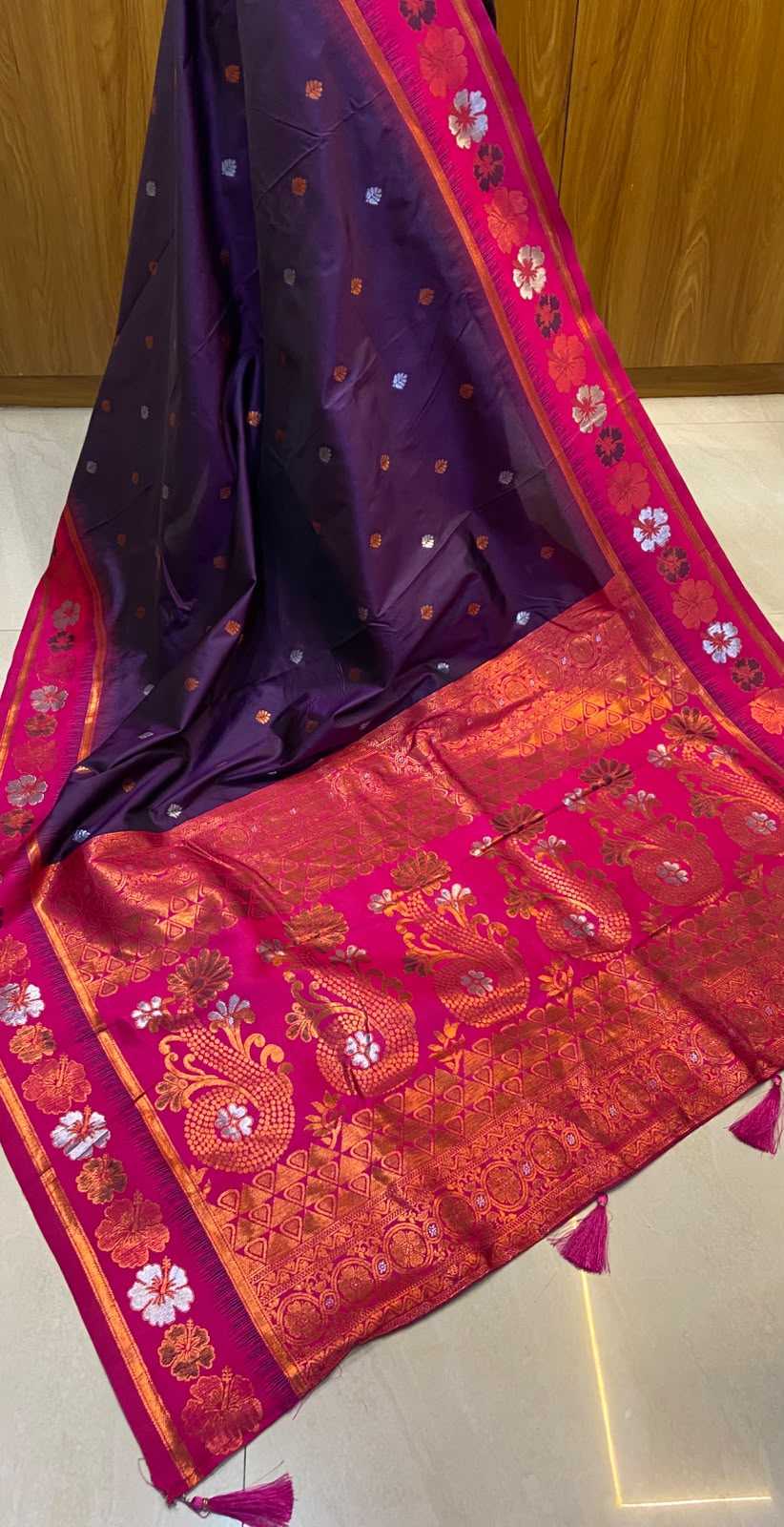 Oorjita Pure Silk Traditional Saree