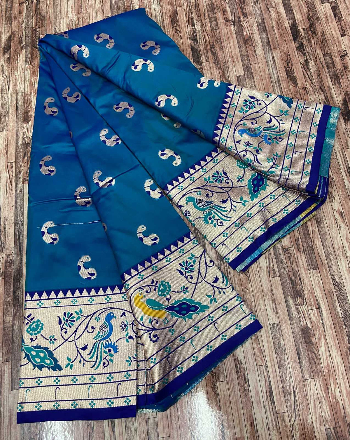 Sanaira Pure Silk Designer Saree