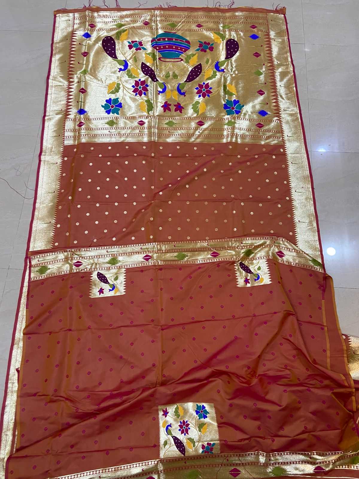Pure Silk Brocade Saree
