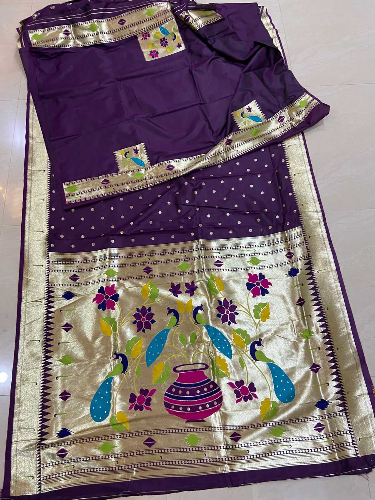 Pure Silk Brocade Saree