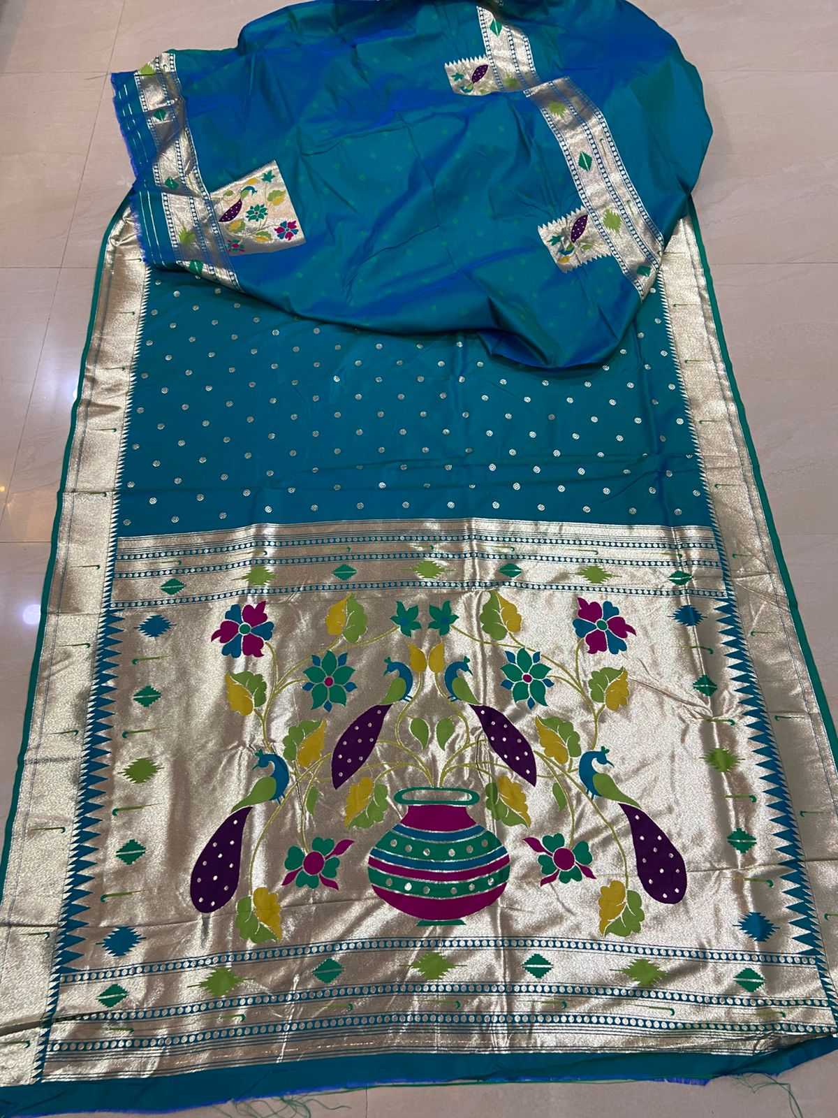Pure Silk Brocade Saree
