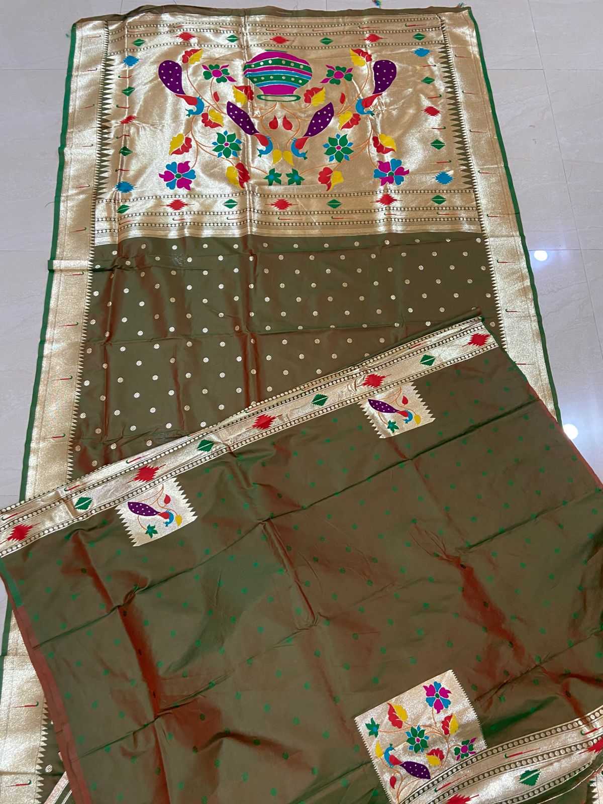 Pure Silk Brocade Saree