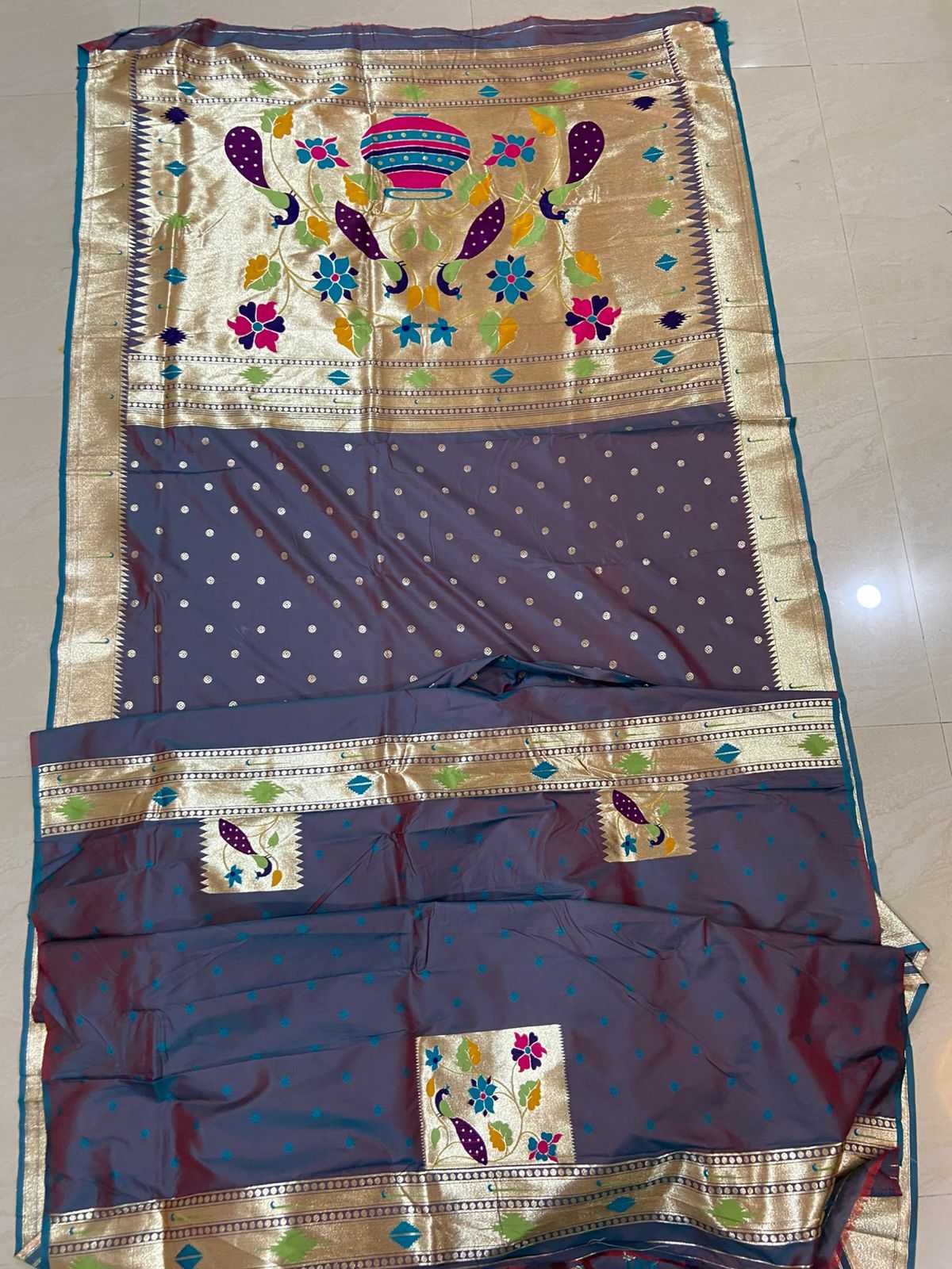 Pure Silk Brocade Saree