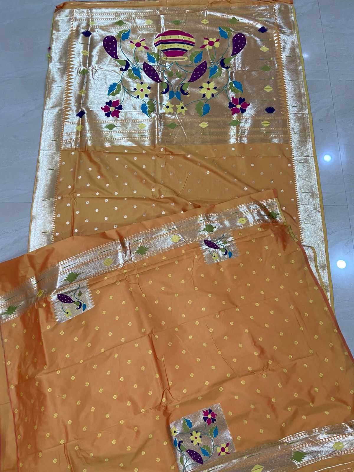 Pure Silk Brocade Saree