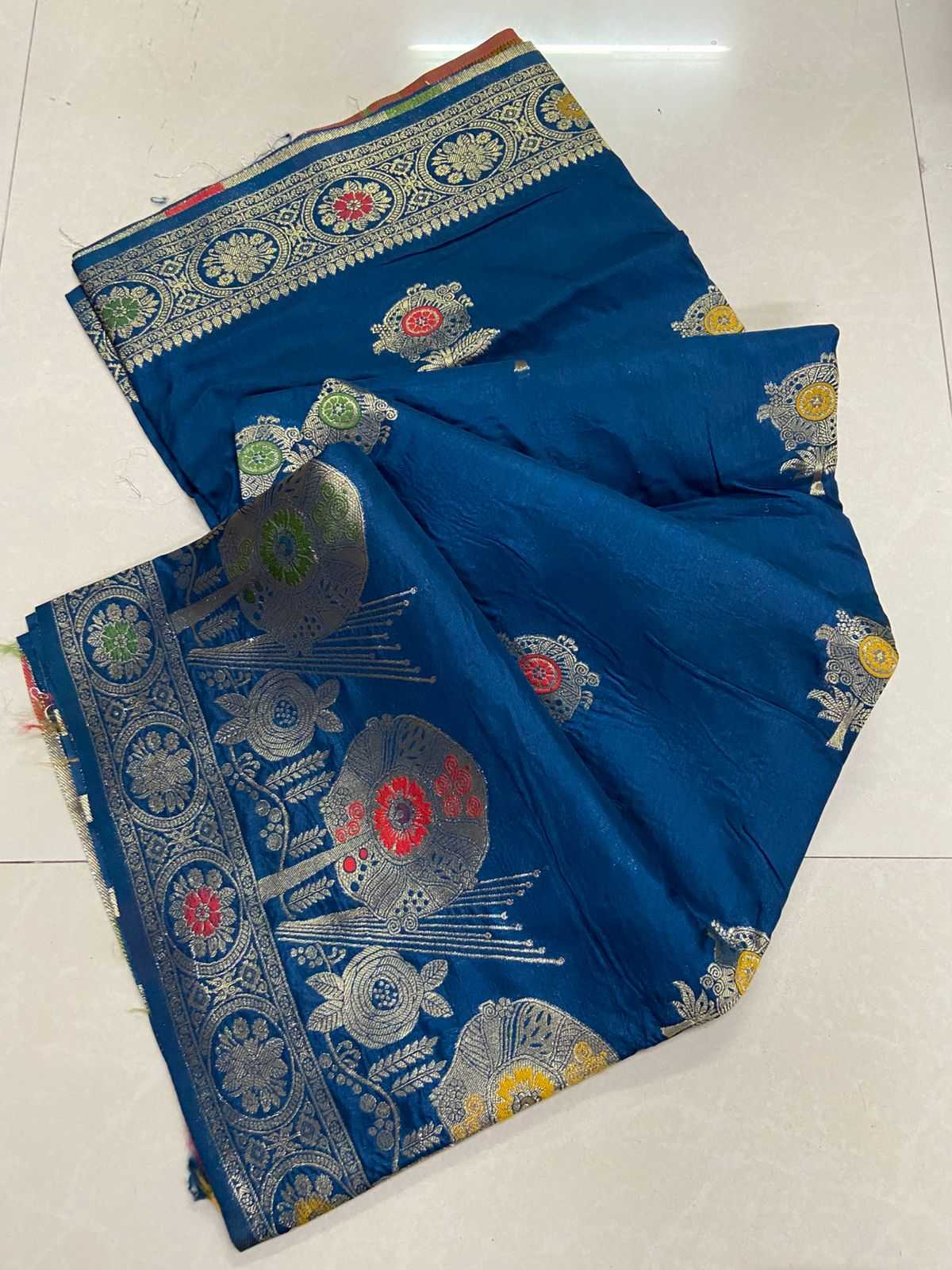 Satin Designer Saree