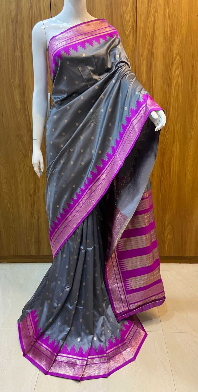 Zunaira Pure Silk Designer Saree