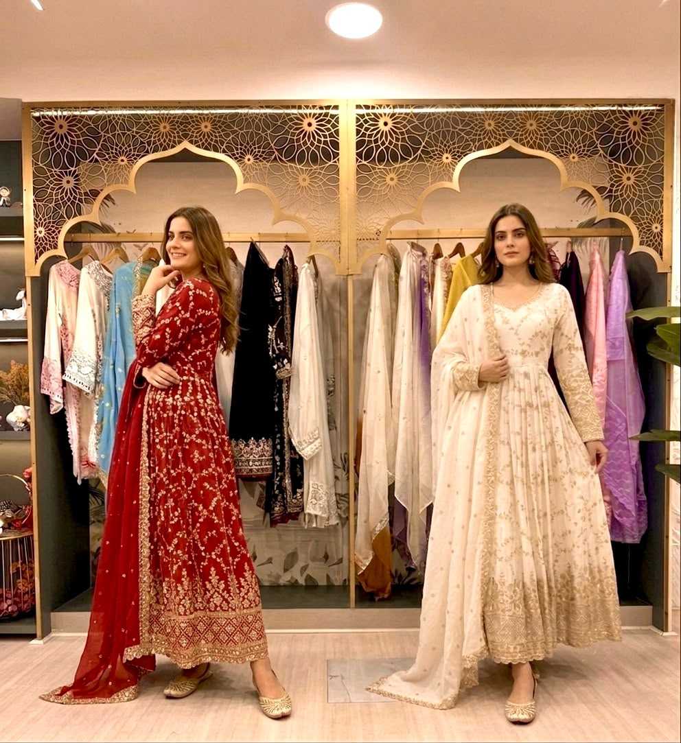 Embroidery Gown