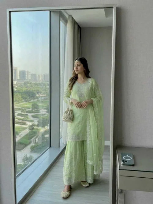 Pure Silk Ladies Suit
