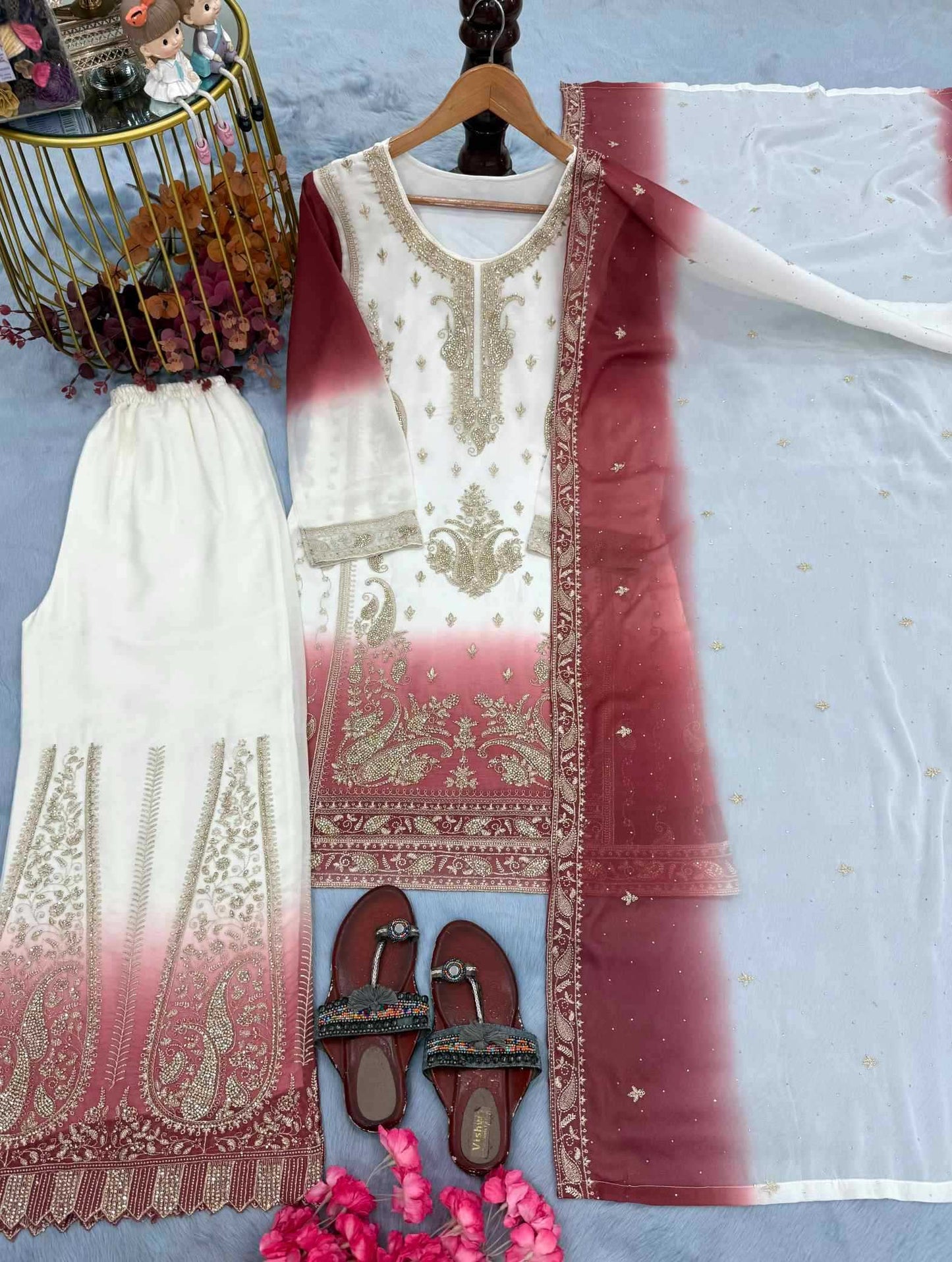 Embroidery Suit