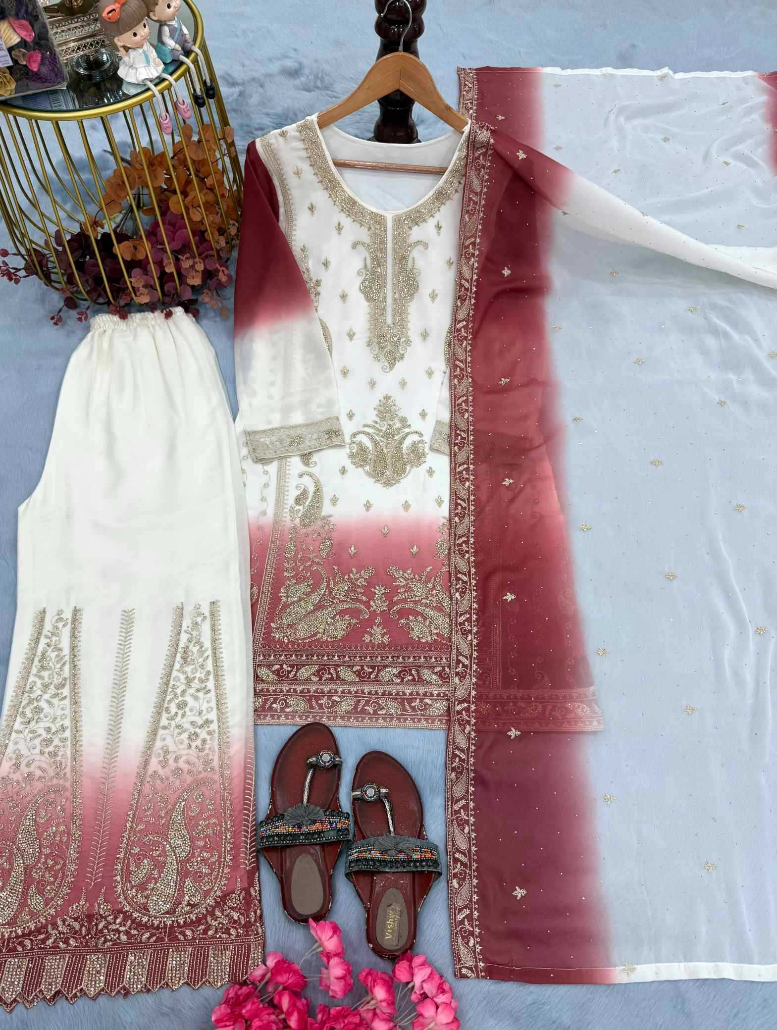 Embroidery Suit