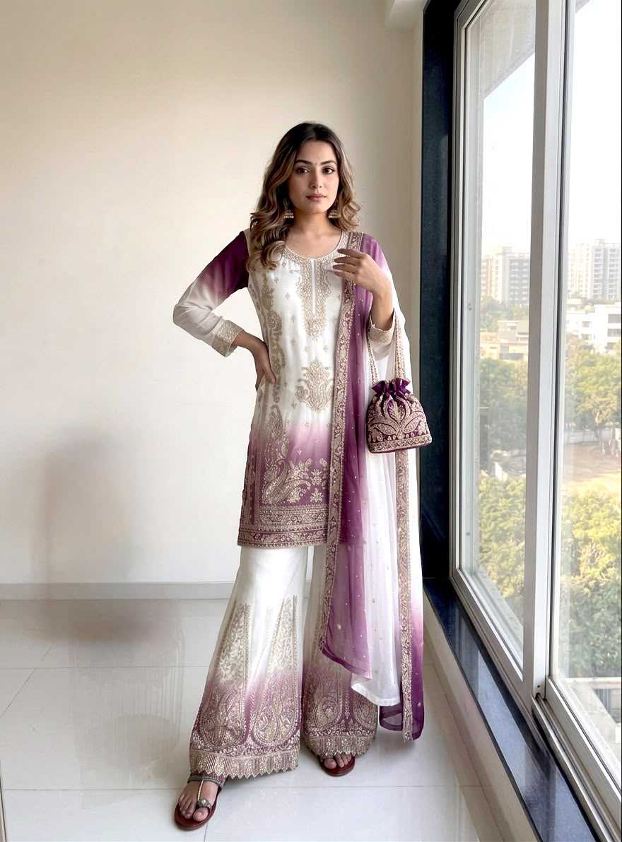 Embroidery Suit