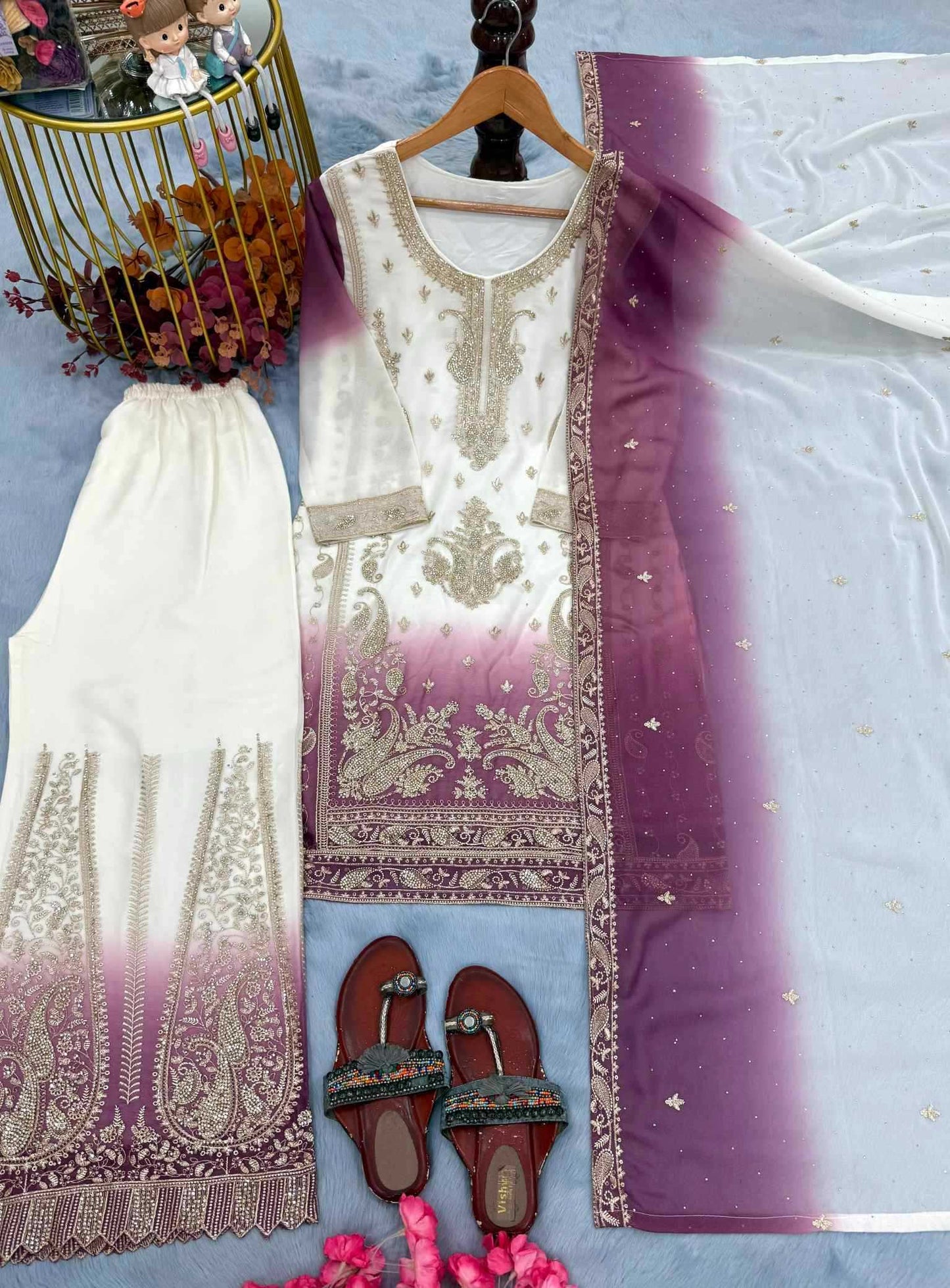 Embroidery Suit