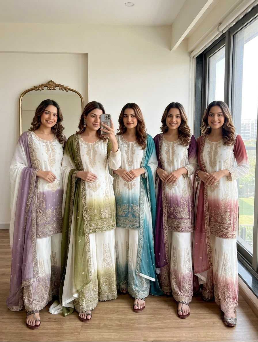 Embroidery Suit
