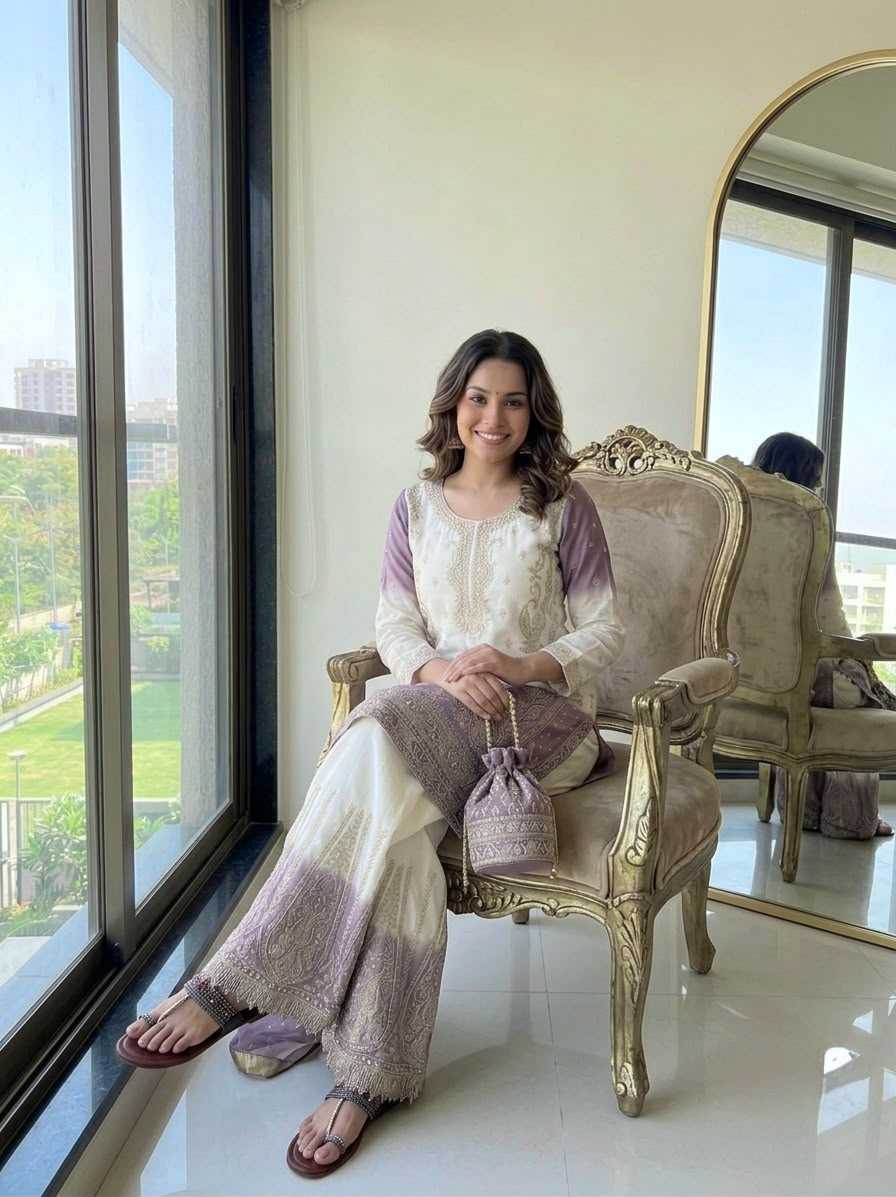 Embroidery Suit