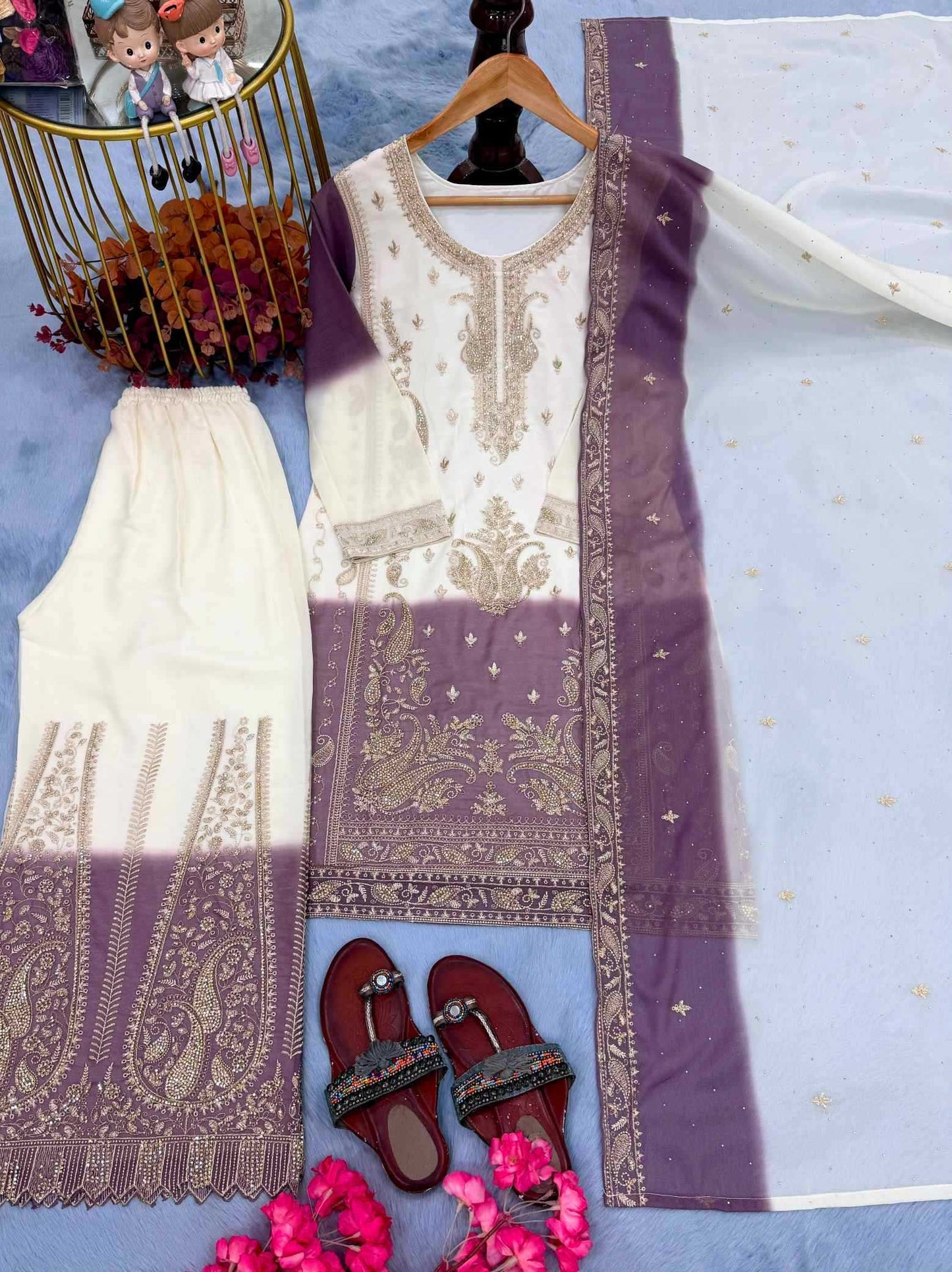 Embroidery Suit