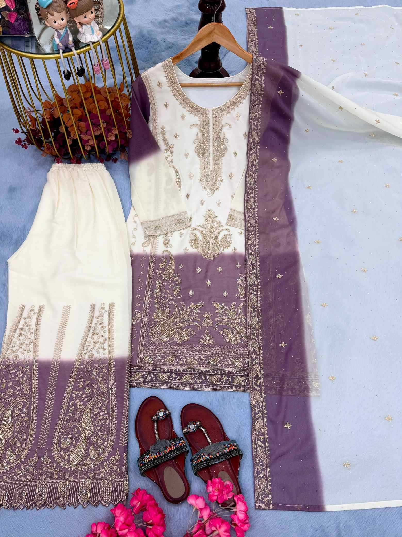 Embroidery Suit