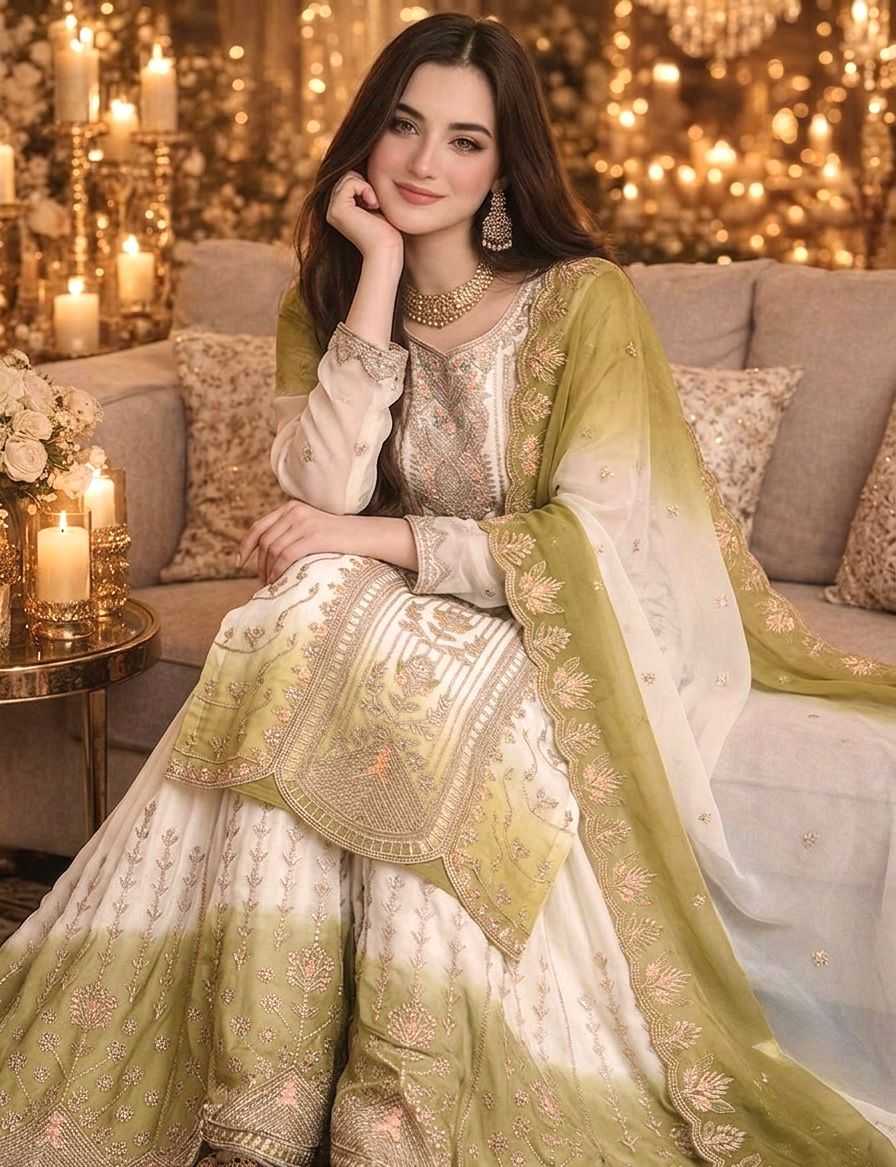 Cotton Embroidery Suit