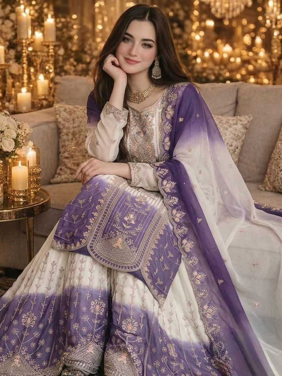 Cotton Embroidery Suit