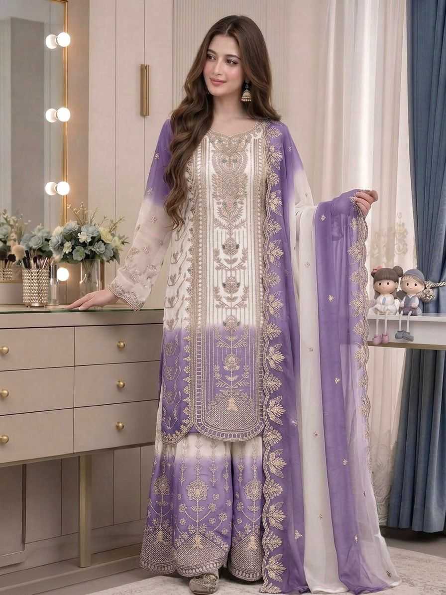 Cotton Embroidery Suit