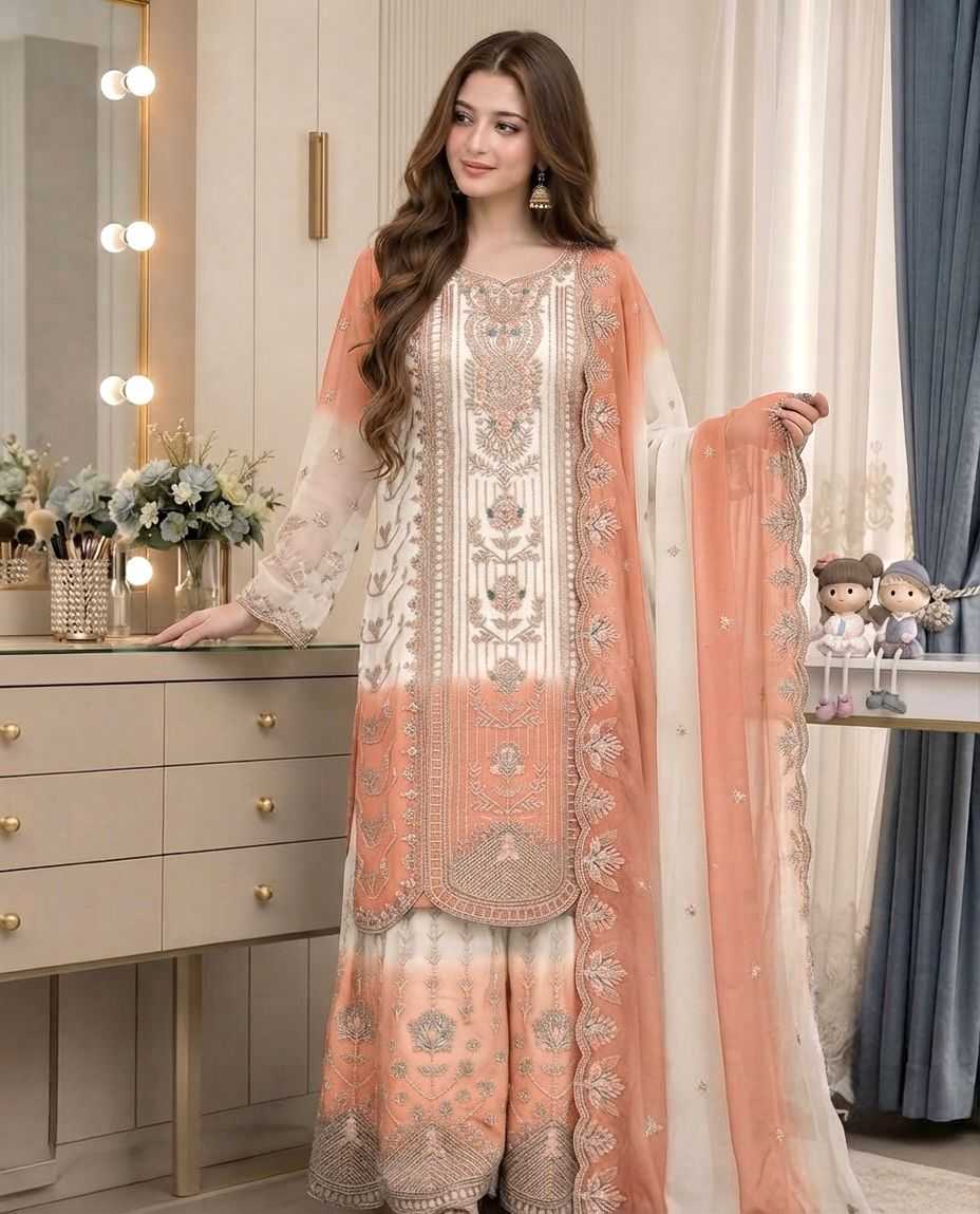 Cotton Embroidery Suit