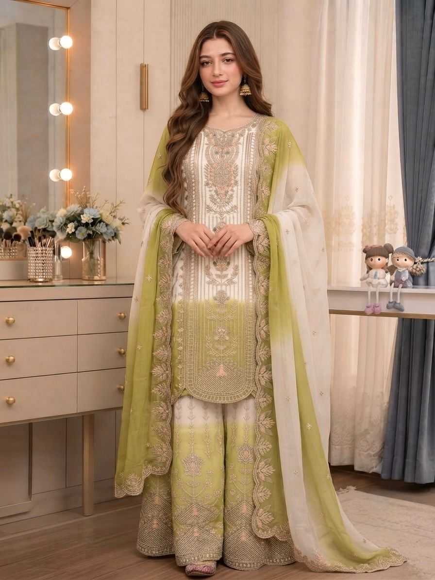 Cotton Embroidery Suit