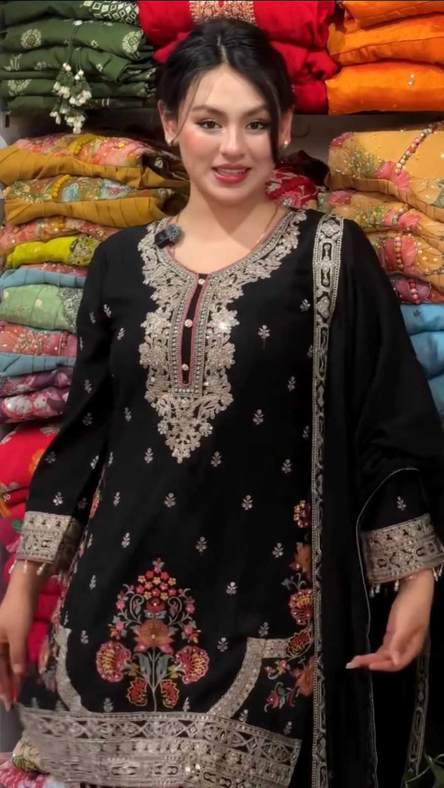 Georgette Embroidery Suit